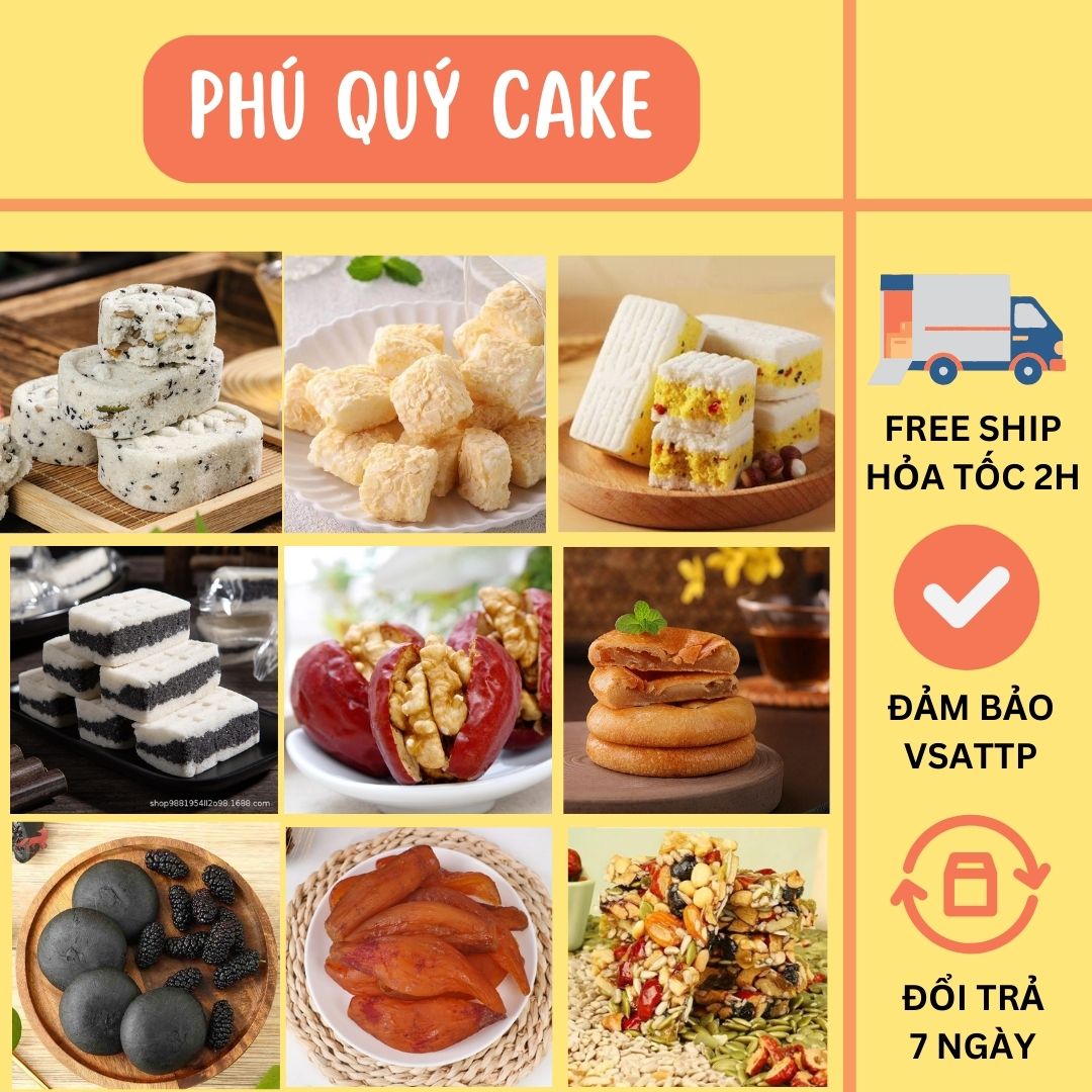 Mix các loại bánh ăn kiêng lành mạnh: Bánh ngũ cốc Gạo lứt dâu tằm Mì dẻo Gạo đen Hoa anh đào Mì kiề