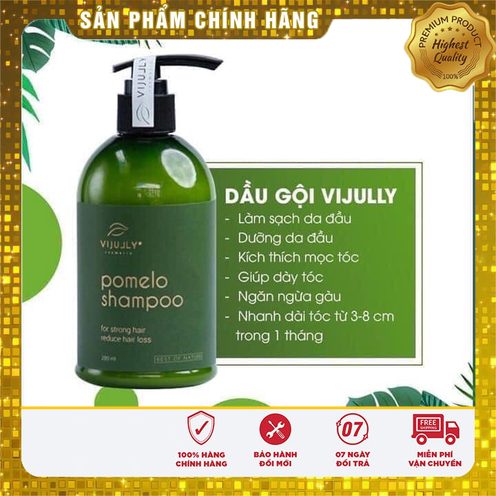 [Chính Hãng] Dầu Gội Vijully Chiết Xuất Bưởi Hàng Ko Vỏ