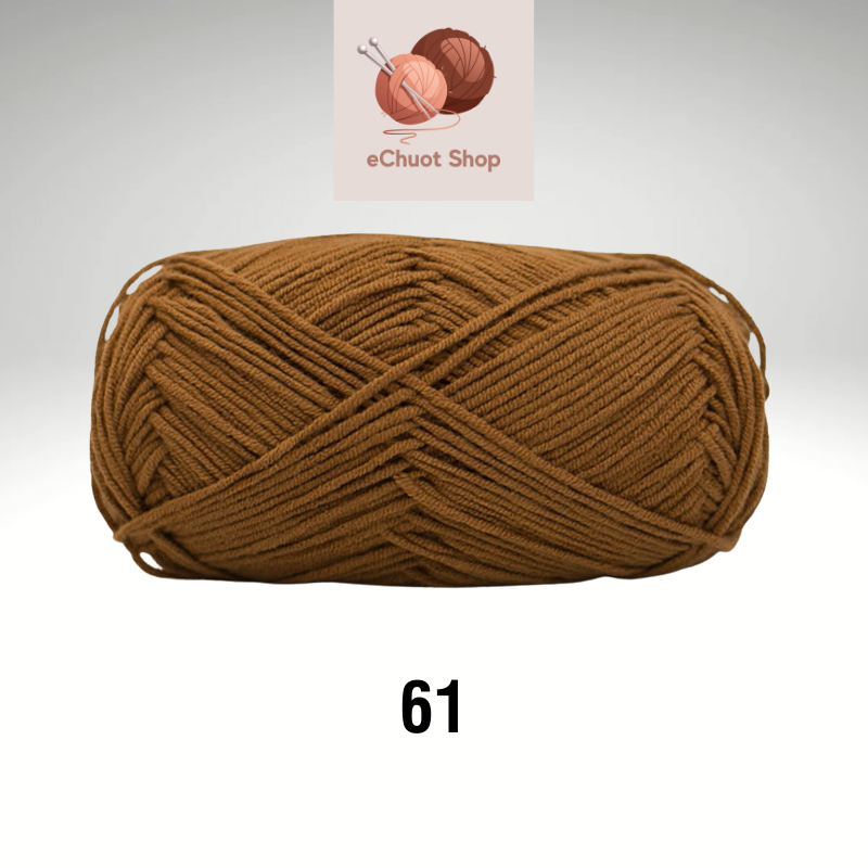 [LOẠI XỊN] Len Baby Yarn hàng chuẩn 40g dài 128m mềm mại có đủ 67 màu