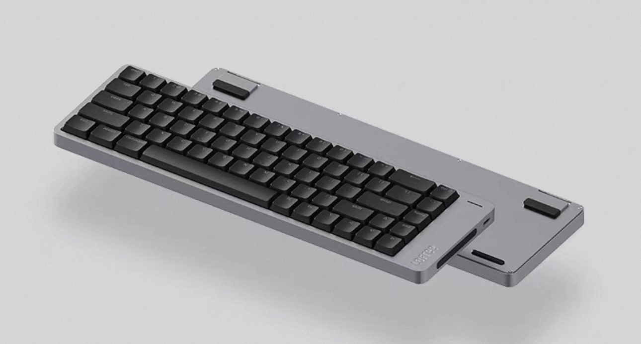 Bàn phím cơ Lofree Flow 2 Low Profile Switch Touch Bar Nhôm CNC – LED RGB Kết nối 3 chế độ (Bluetoot