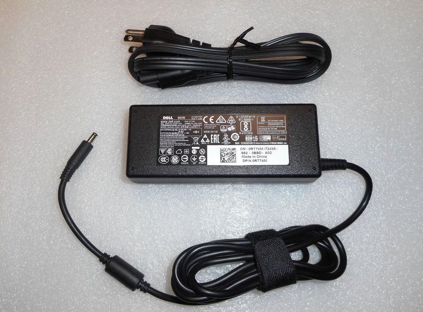 (HCM) SẠC LAPTOP DELL 19.5V - 4.62A 90W - CHÂN KIM NHỎ 3.0 x 1.1mm tặng kèm dây nguồn cao cấp