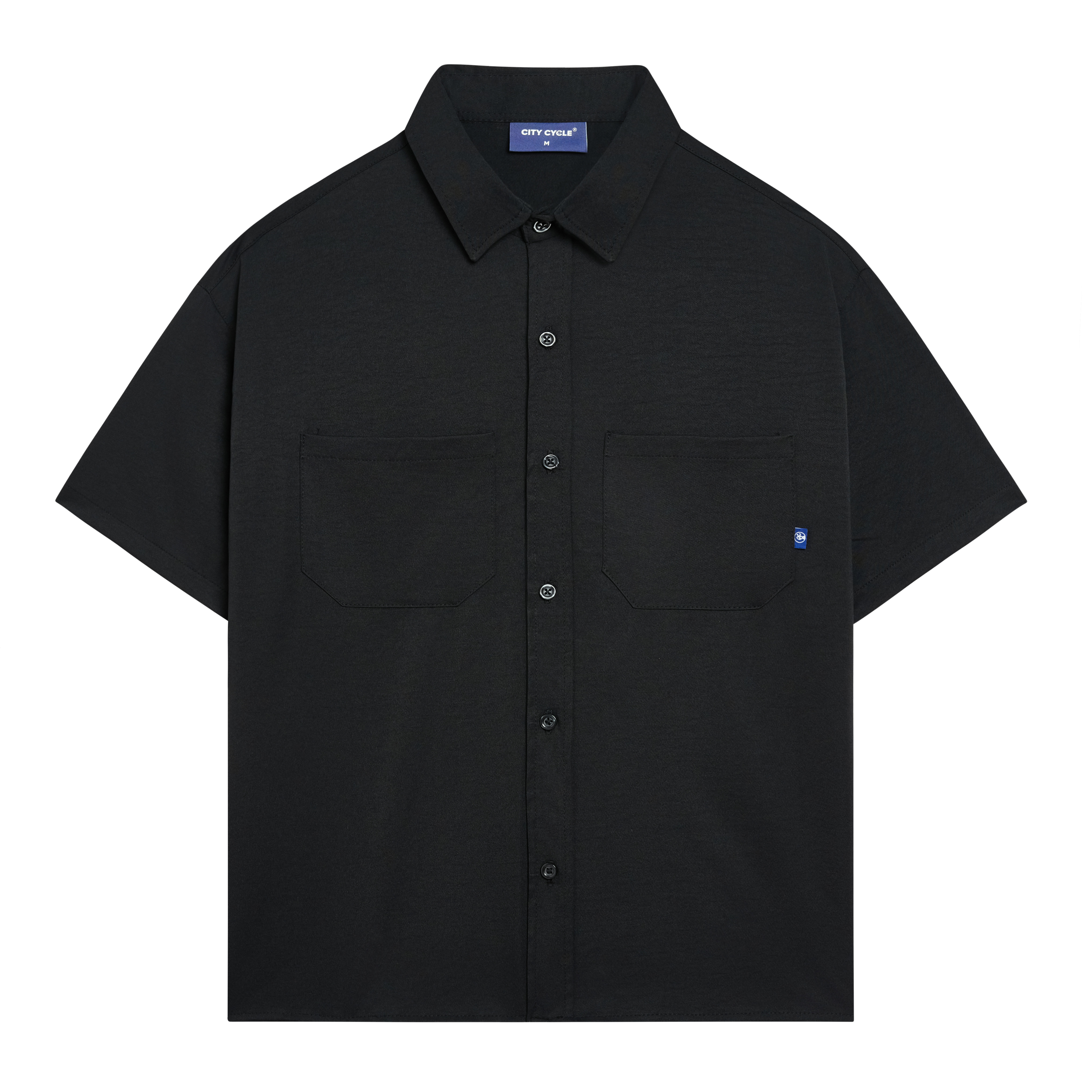Áo sơ mi ngắn tay nam nữ boxy Local Brand Chính Hãng City Cycle Áo sơ mi Simple Flex