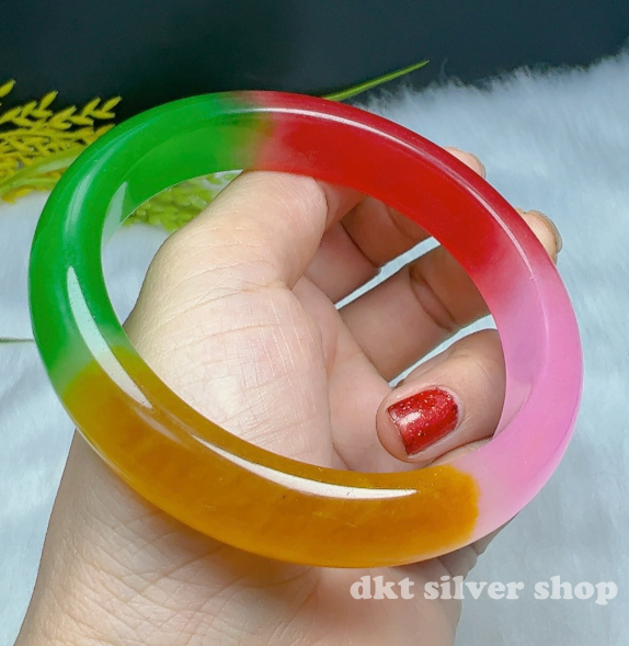 Vòng tay nữ đá mã não cao cấp bản hẹ tứ quý Ni 59-Ni60-Ni 62 tuyệt đẹp hàng thực tế