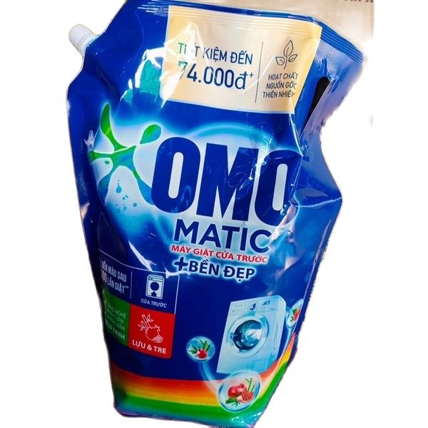 Nước Giặt Omo Cho Máy Giặt cửa trước 36Kg