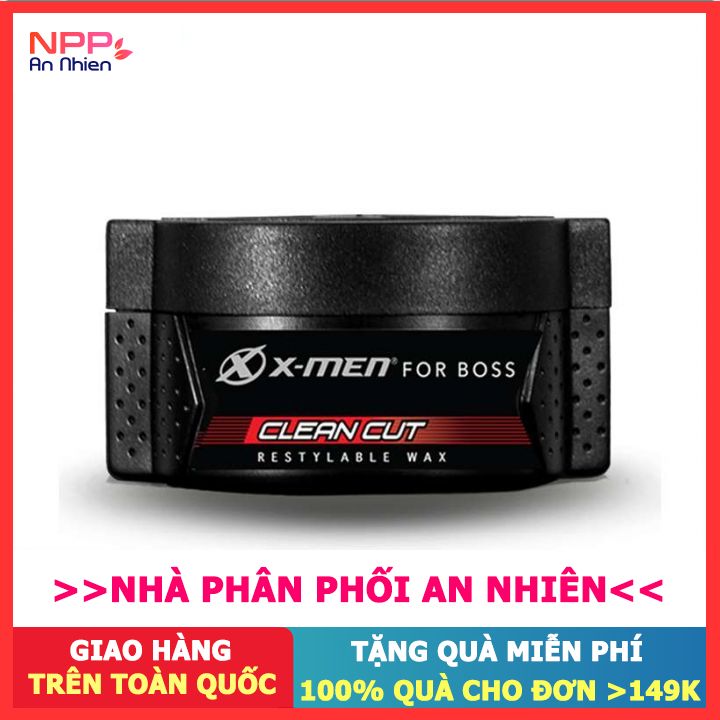 Sáp Vuốt Tóc X - Men For Boss Wax Clean Cut 70Gr - Npp An Nhiên