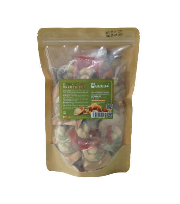 Bánh gạo lứt mix hạt dinh dưỡng đồ ăn vặt healthy hỗ trợ giảm cân