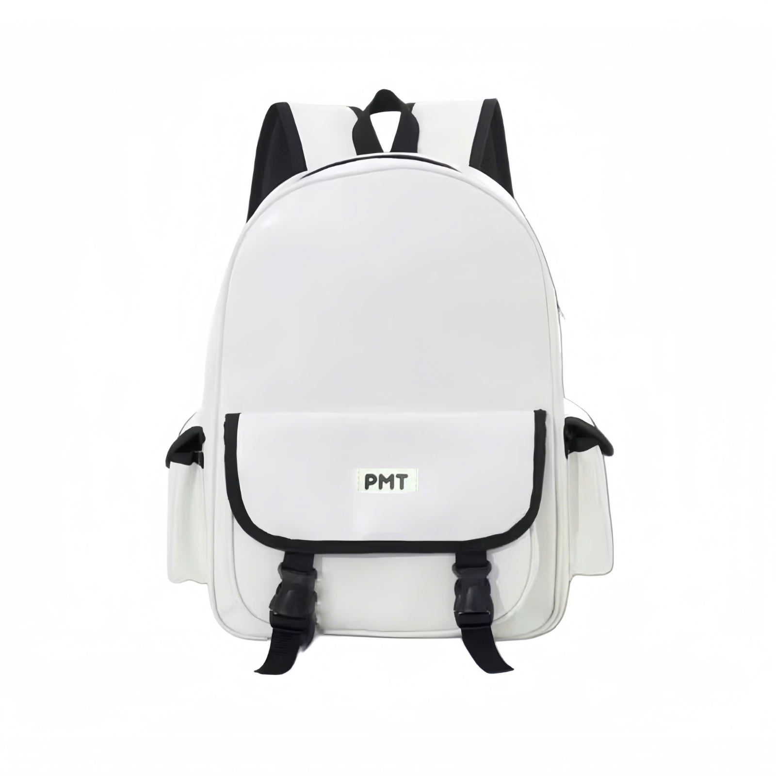 Balo da PU đi học đi chơi kiểu dáng Basic cho nam nữ 41x30x13cm Hàng có sẵn Backpack da đeo vai balo