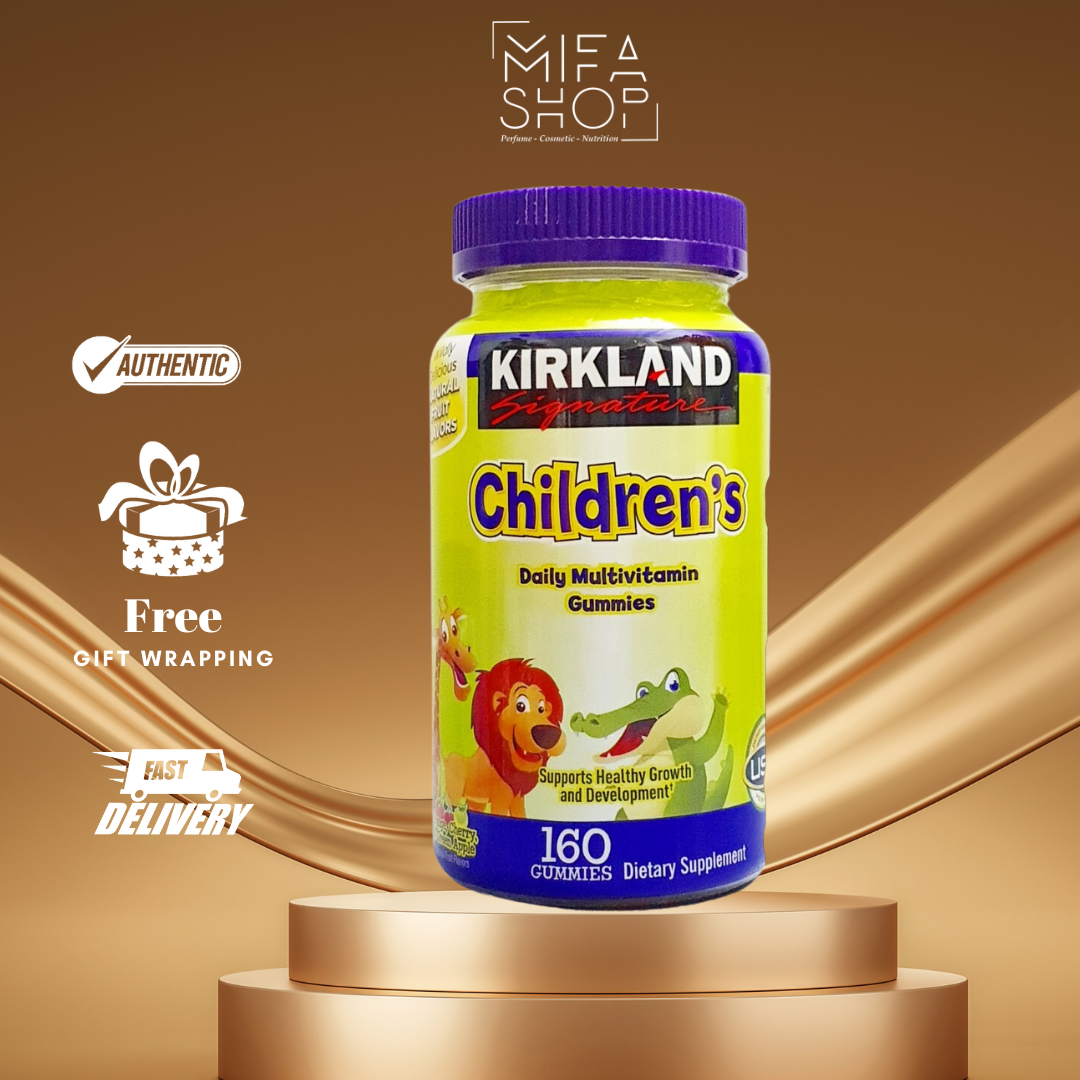 Kẹo Hỗ Trợ Bổ Sung Vitamin Cho Bé Children’s Multivitami Kirkland 160 viên