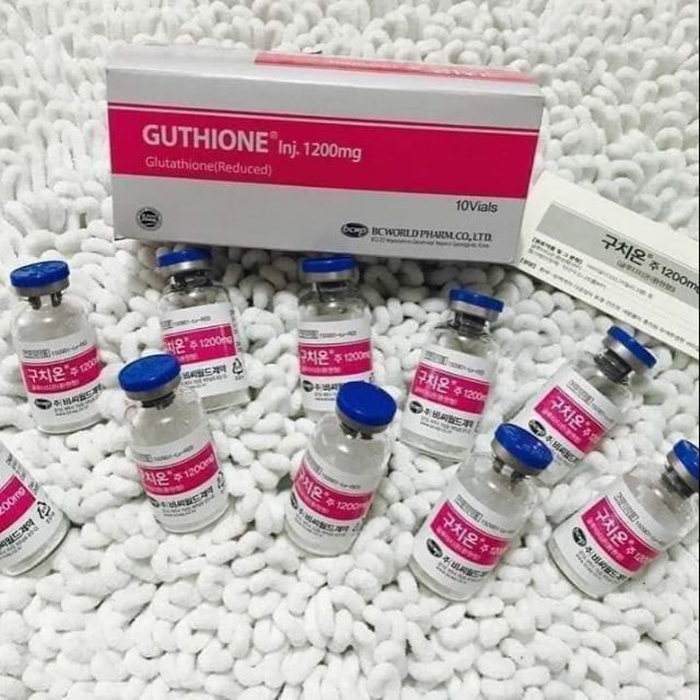 Gluthione 1200Mg Mix Truyền Trắng Cấy Căng Bóng