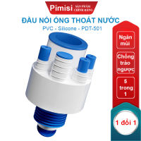 Bộ Đầu Nối Ống Thoát Nước Pimisi PDT-501 Ngăn Mùi Trào Ngược Đa Năng 5 Trong 1 Cho Bồn Rửa Chén Máy Giặt | Chính Hãng