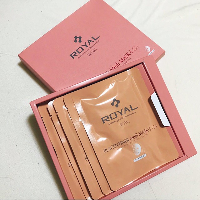 [Hcm]Mặt Nạ Royal Placentiner Medi Mask Nhật Bản