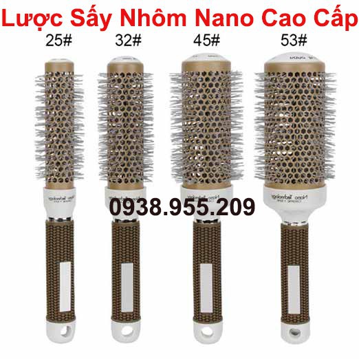 Lô Sấy Tạo Kiểu Tóc Nhôm Nano Alicia