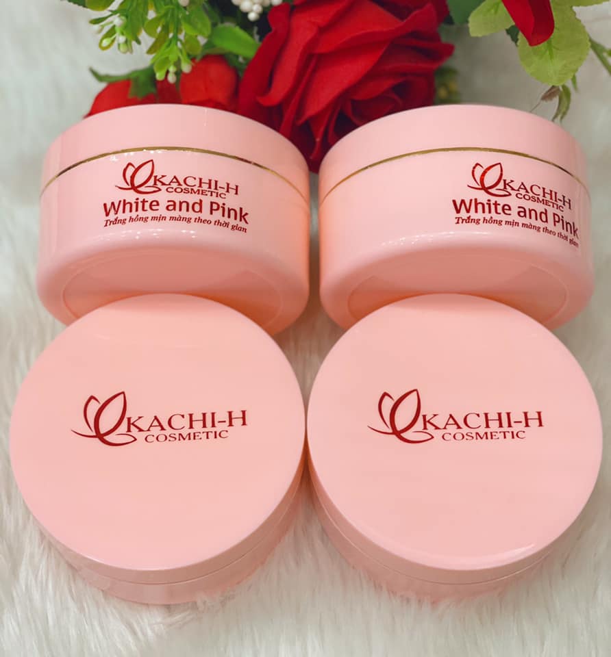 [Hcm]Kem Body White And Pink Kachi - H Cosmetic