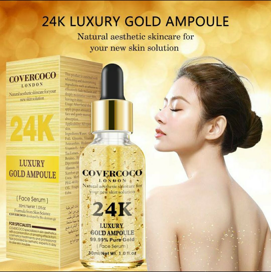 Serum Covercoco London 24K Vàng Chống Lão Hóa 30Ml