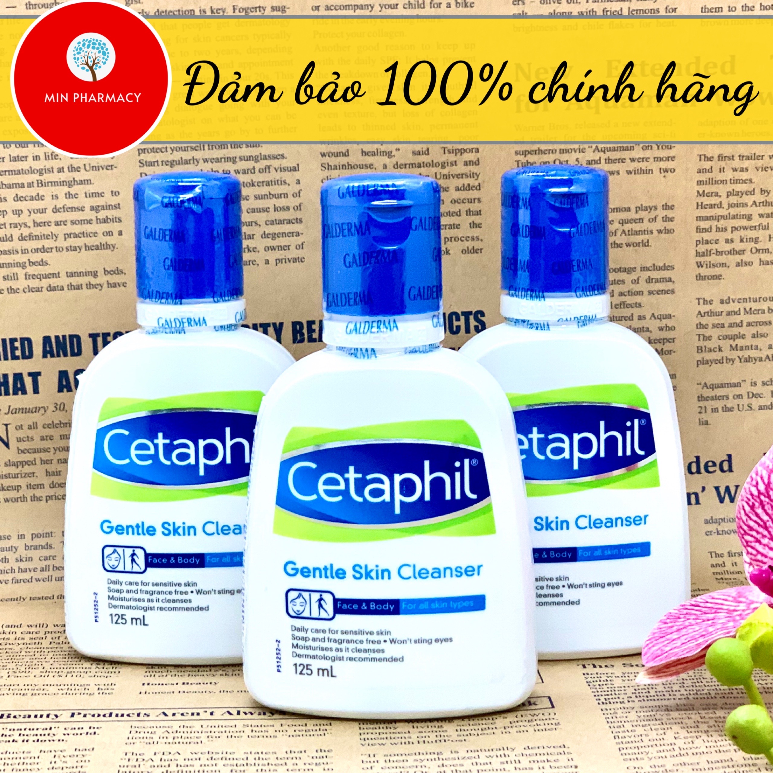 Sữa Rửa Mặt Cetaphil Gentle Skin 125Ml - Minpharmacy