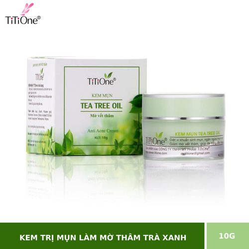 [Hcm]Kem Đặc Tri Mụn Tràm Trà Titione 10G