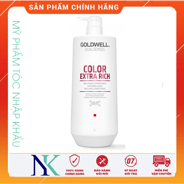 Dầu Xả Siêu Dưỡng Màu Goldwell Dualsenses Color Extra 1000Ml