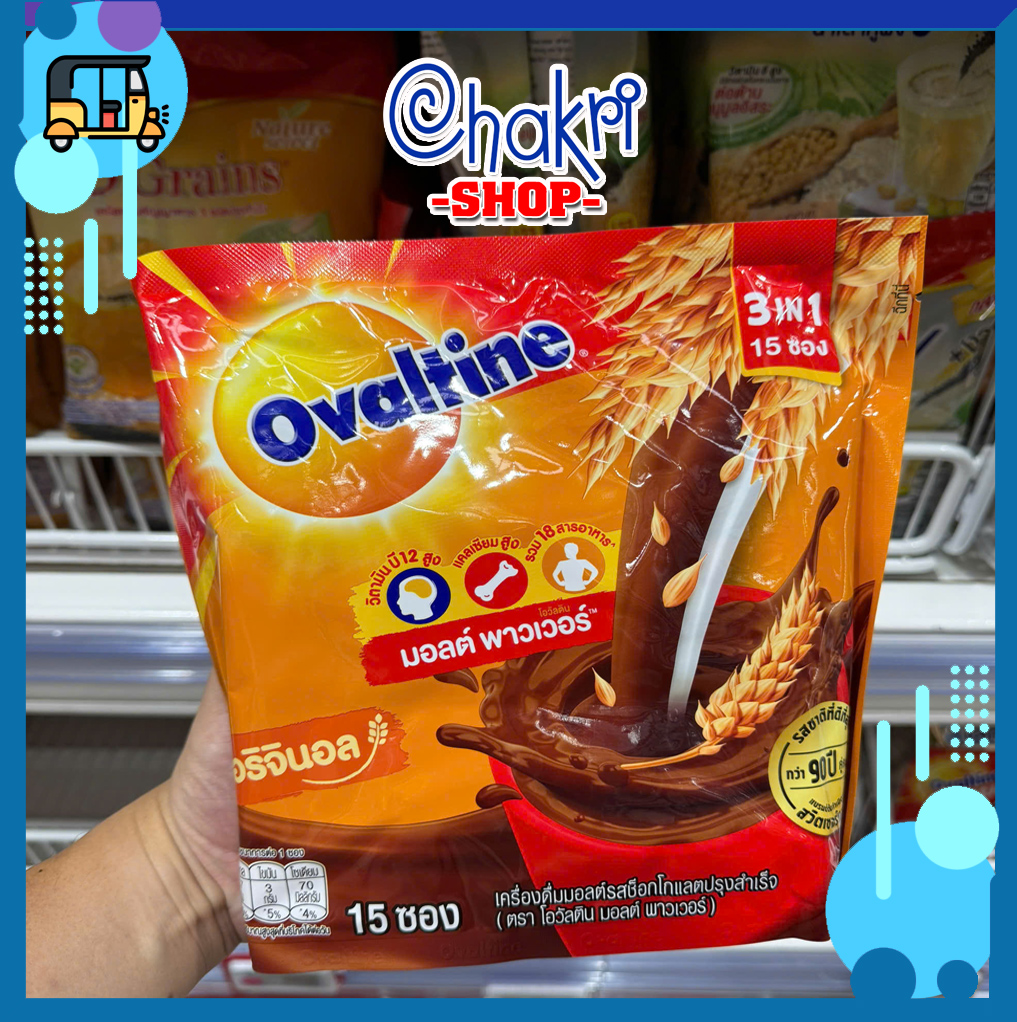 Sữa Ovaltine nội địa Thái Lan thơm ngon bổ dưỡng 3 trong 1