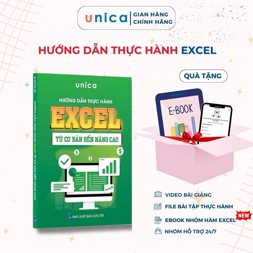 Sách Hướng dẫn thực hành Excel từ cơ bản đến nâng cao