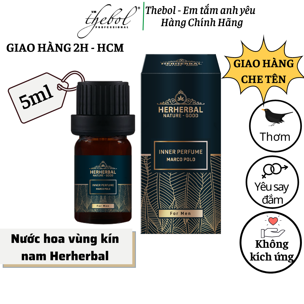 [Hcm]Nước Hoa Vùng Kín Nam Lưu Hương Thơm Lâu Thành Phần Dược Liệu Tự Nhiên An Toàn