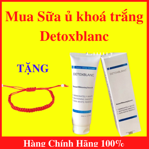 [Hcm]Sữa Ủ Khóa Trắng Công Nghệ Tế Bào Gốc Detox Blanc 300Ml + Vòng Tay May Mắn