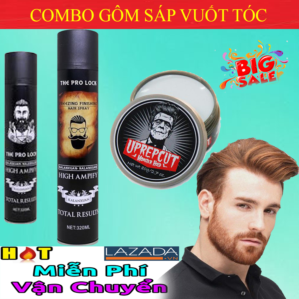 Sáp Vuốt Tóc Và Chai Gôm Xịt Tóc Cho Nam Giới Keo Xịt Tóc Nam Hương Thơm Dịu Và Dễ Tan Trong Nước. [ Mua Ngay Số Lượng Có Hạn ] Bảo Hành 3 Tháng Đổi Mới Hàng Trong 7 Ngày Đầu Nhận Hàng .