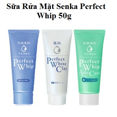 Sữa Rửa Mặt Senka Perfect Whip 50g - Nhật Bản