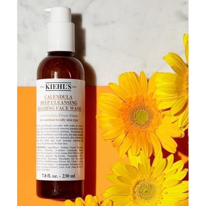 Sữa Rửa Mặt Kiehls Hoa Cúc Calendula Full Size (Đủ Bill)