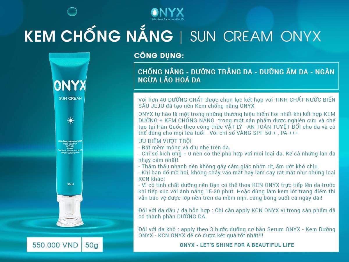 [Hcm]Kem Chống Nắng Onyx