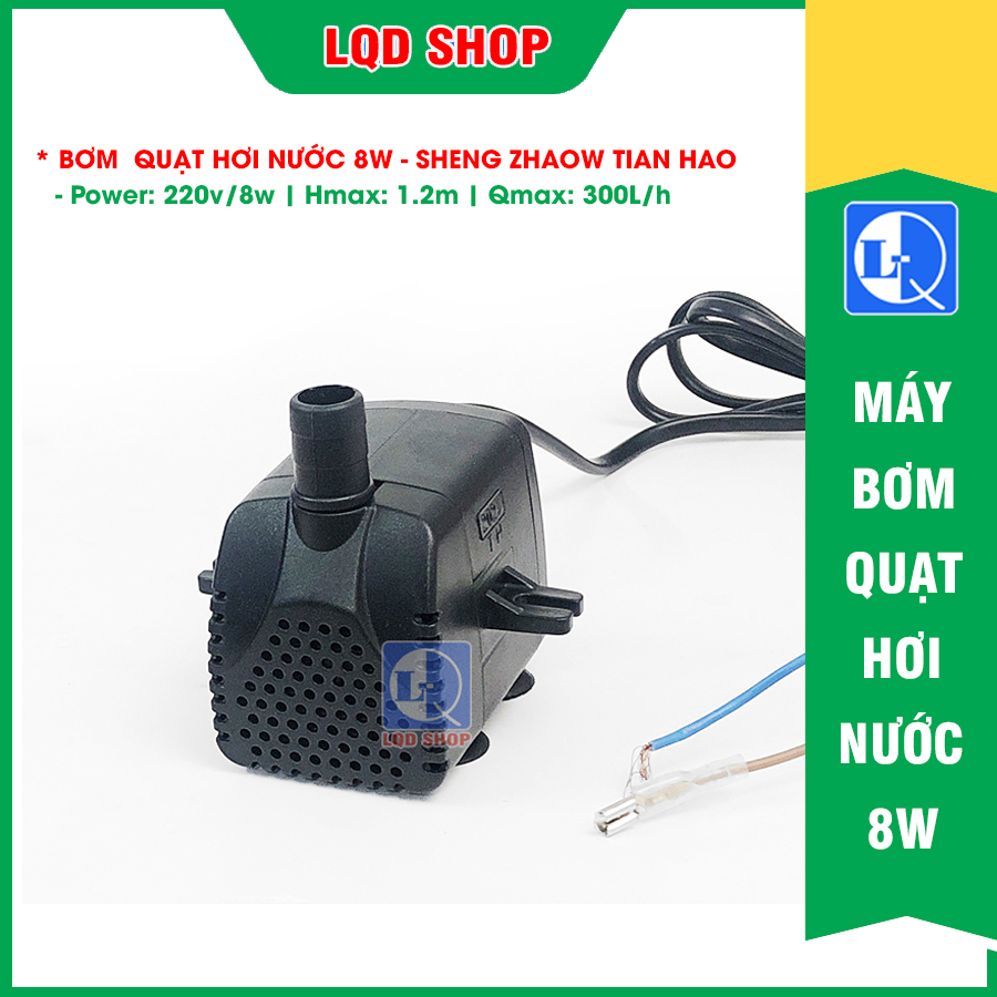 Bơm quạt điều hòa hơi nước 8w DYH - Sheng Zhou Tian Hao