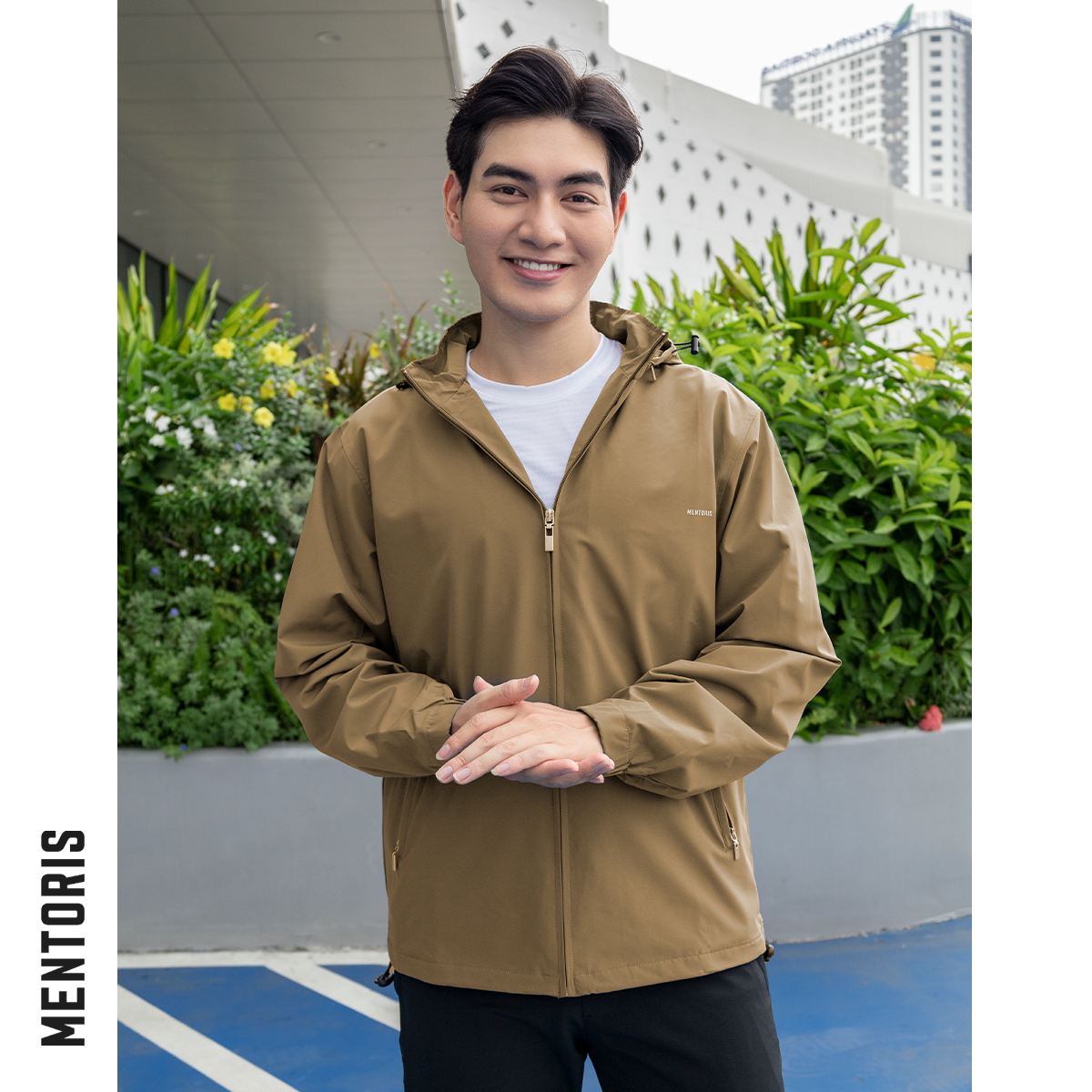 MENTORIS - Áo Khoác Gió Nam MAG15 Chất Gió 2 Lớp Cao Cấp Bo Chun Cản Gió Lùa Giữ Nhiệt Giữ Ấm Cực Tố