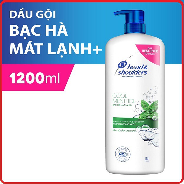 [Hcm]Dầu Gội Head&Shoulders Mát Lạnh Bạc Hà Chai 1200Ml Cam Kết Hàng Đúng Mô Tả Sản Xuất Theo Công Nghệ Hiện Đại An Toàn Cho Người Sử Dụng