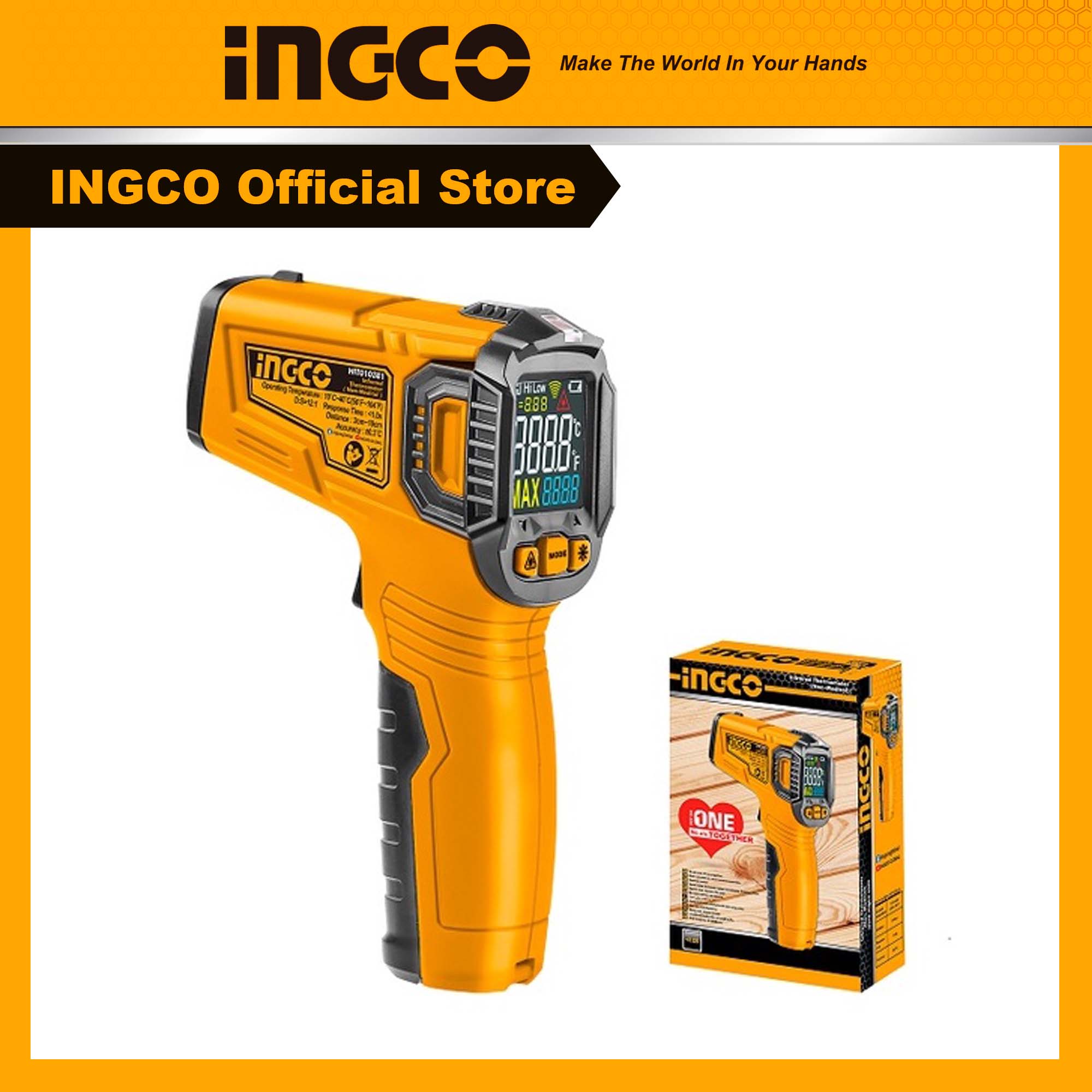 INGCO HIT010381 Máy đo thân nhiệt