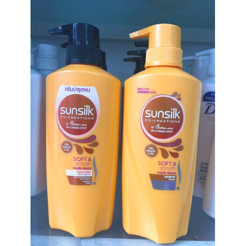 Combo 2 Sản Phẩm [Bộ Dầu Gội + Dầu Xả] Sunsilk Thái Lan