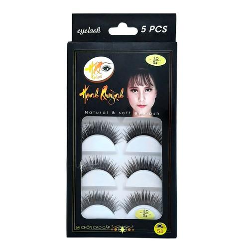 5 Cặp Lông Mi Giả Dài Và Cong Natural & Soft Eyelash - Số 04