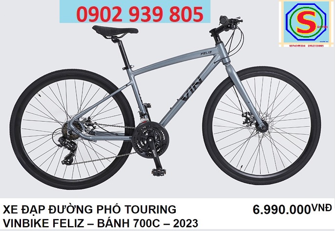 Xe Đạp Đường Phố Touring VINBIKE Feliz – Bánh 700C – 2023 LIÊN HỆ TẶNG QUÀ GIÁ TRỊ