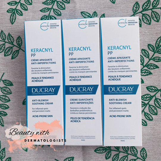 Kem Giảm Mụn Trứng Cá Sưng Ducray Keracnyl Pp Anti - Blemish Soothing Care Mẫu Mới 2018