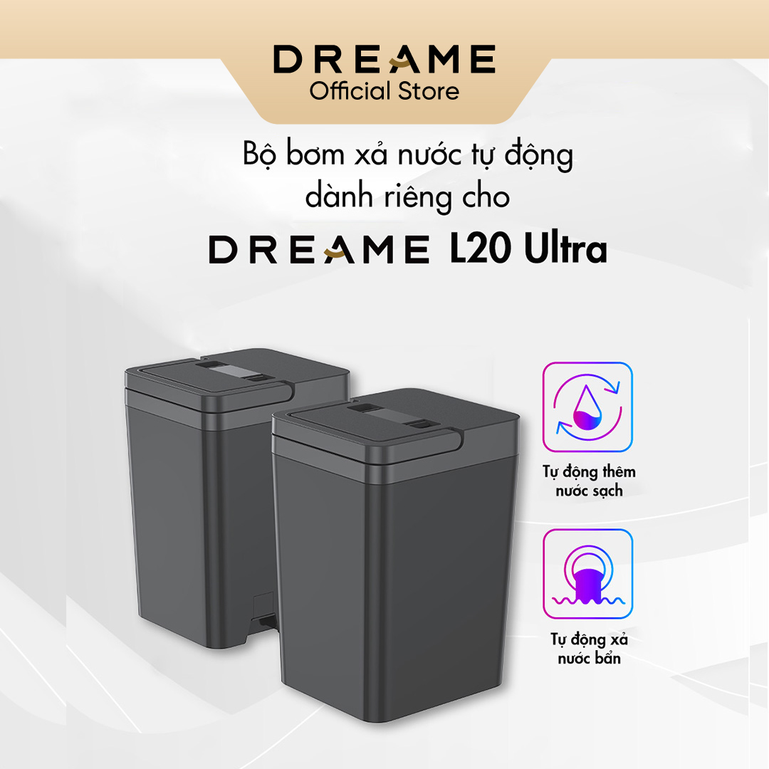 Bộ bơm xả nước tự động - Phụ kiện dành riêng cho Dreame L20 Ultra - Hàng chính hãng