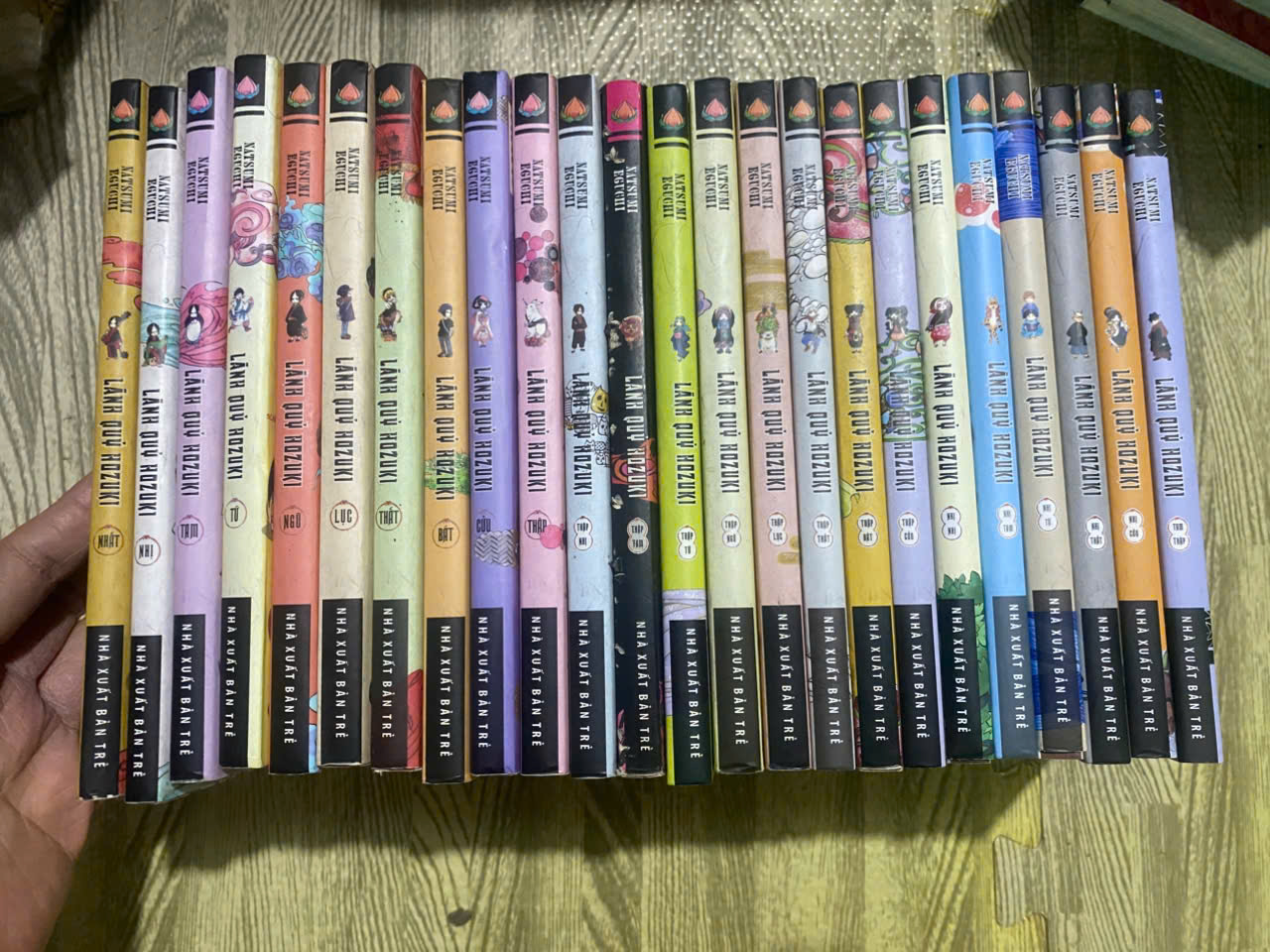 Combo 24q truyện tranh cũ Lãnh quỷ Hozuki