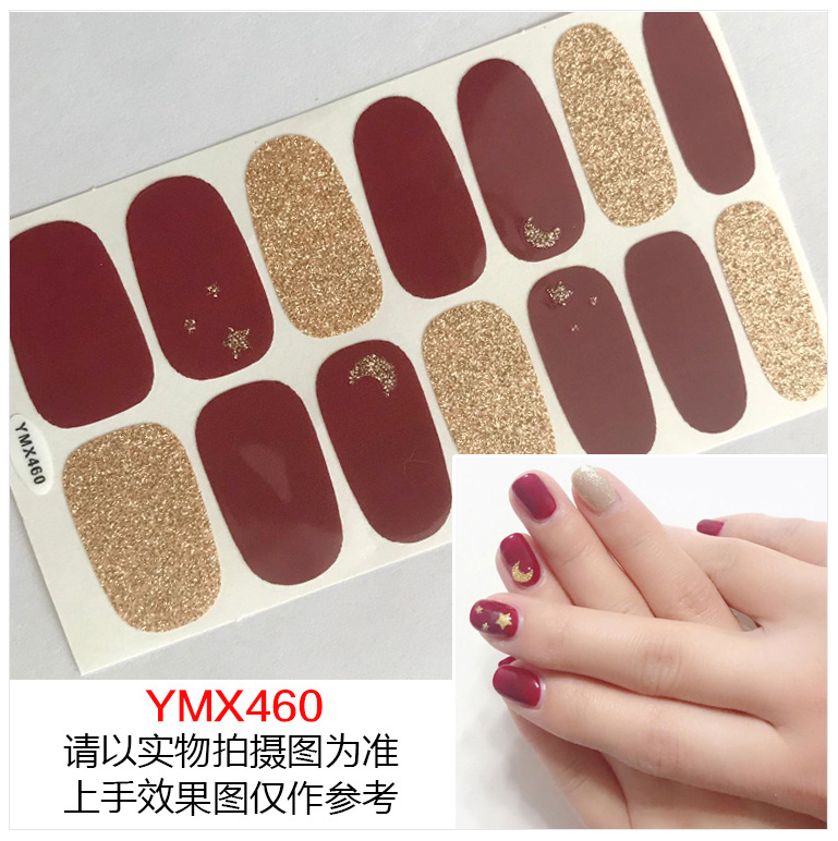 Móng tay giả Dán móng tay 3DCuteĐẹpHàn quốc  Stickerwraps giả  trang trí móng  Nail dán  móng dán mẫu mới nhất