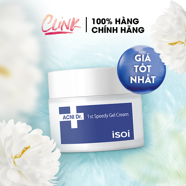 [Hcm]Gel Dưỡng Ẩm Isoi Acni Doctor 1St Speedy Gel Cream 50Ml