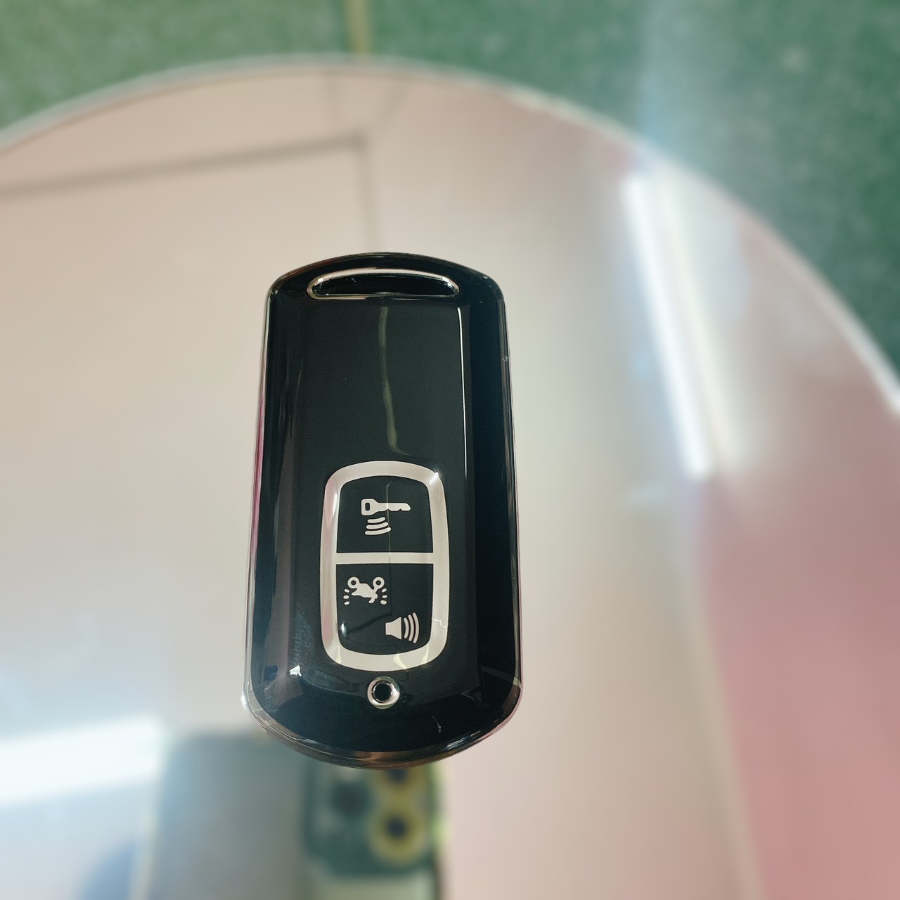 Ốp TPU bảo vệ chìa khóa xe máy Smartkey Honda 2 nút:Air Blade Vision SH Mode Lead....bảo vệ chìa khóa xe