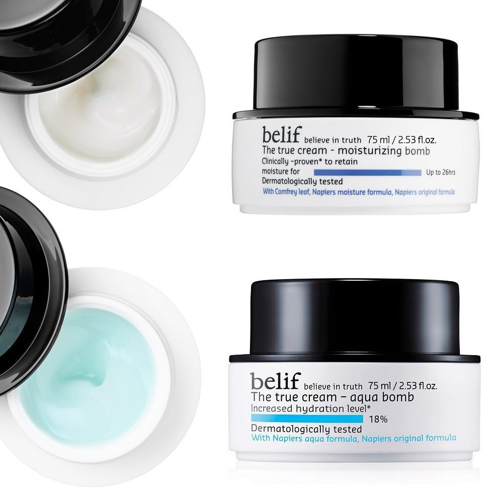 Kem Dưỡng Da Belif The True Cream Dành Cho Da Dầu Hoặc Hỗn Hợp Thiên Dầu Có Khả Năng Tăng Độ Ẩm Của Da Lên 70%
