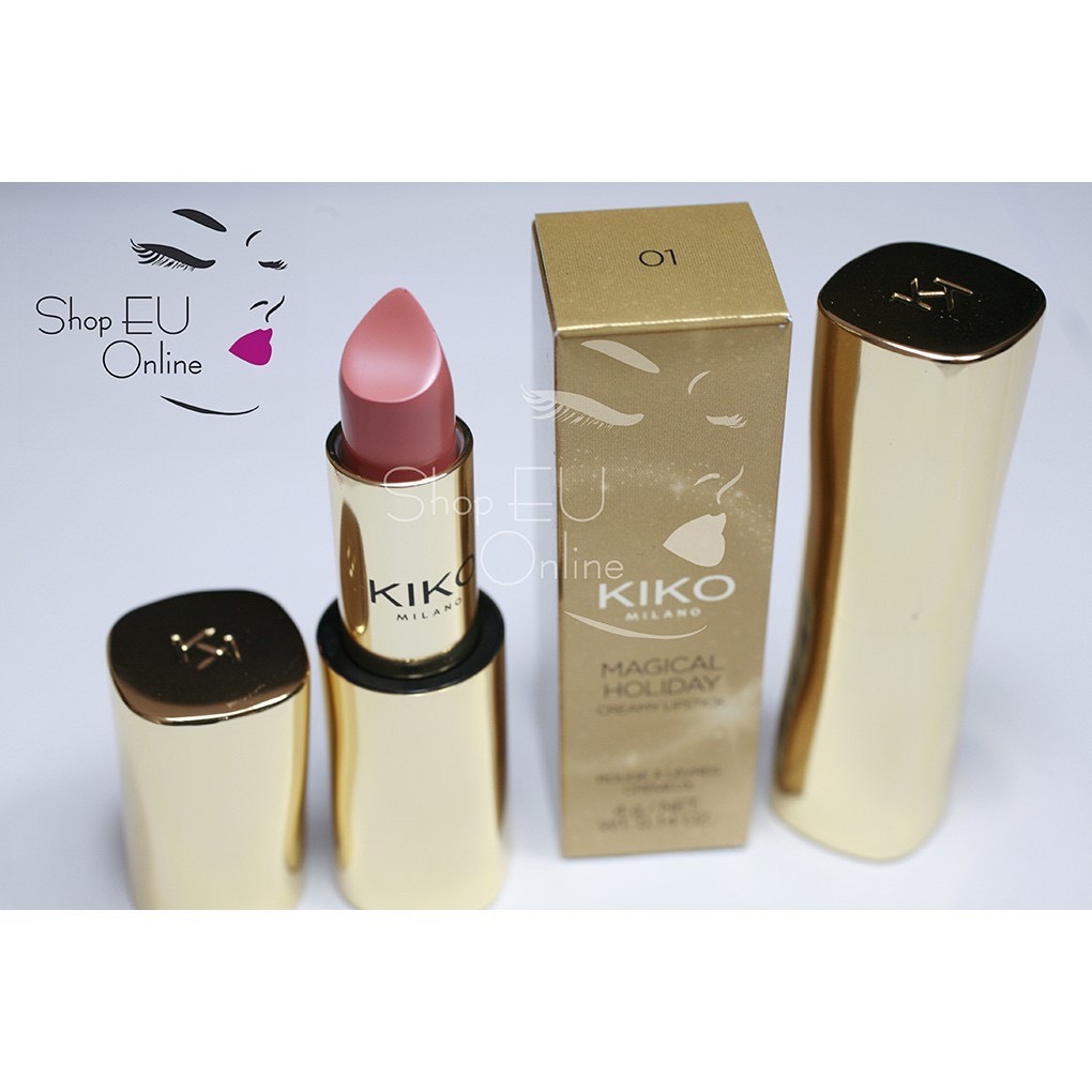 Son Kiko Magical Holiday Creamy Lipstick - Kiko Milano - Italy - Màu Cam Đào