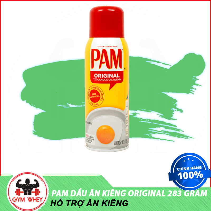 Dầu Xịt Ăn Kiêng 0 Calo Pam Dầu Ăn Kiêng Original 283 Gram Authentic