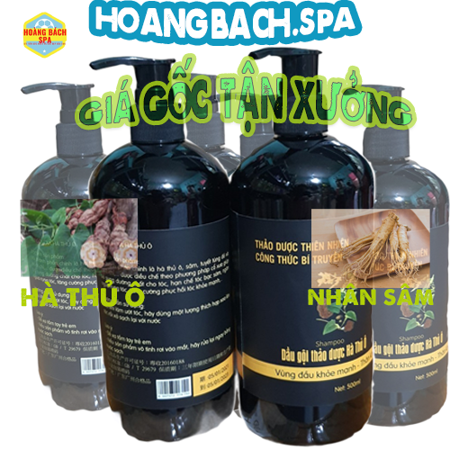 Dầu Gội Thảo Dược Hà Thủ Ô Cân Bằng Sắc Tố Melanin Cocayhoala