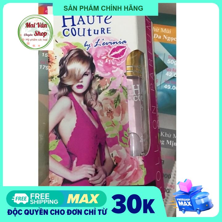 Nước Hoa Lăn Mini Cao Cấp Levinia 8Ml