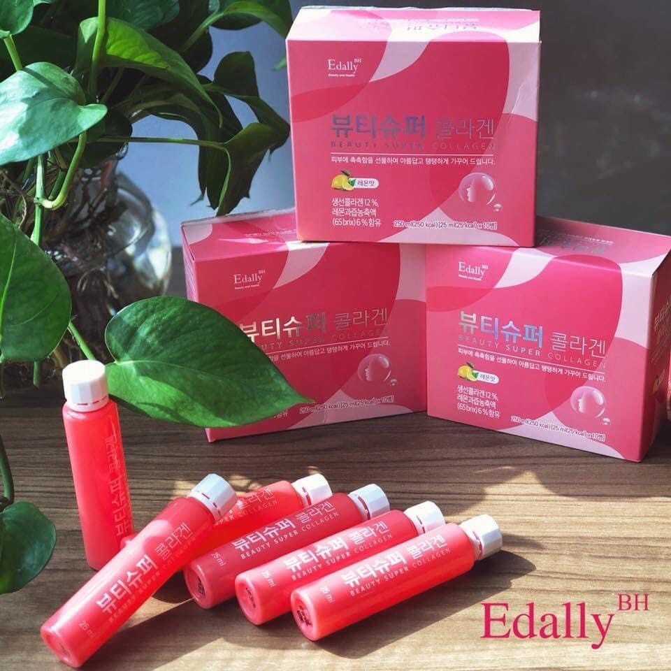 Nước Uống Collagen Trắng Da Edally Beauty Super Hàn Quốc