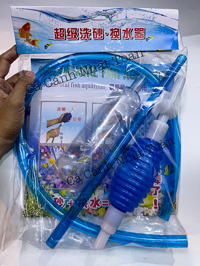 "Hoàn tiền đến 10%" BÓP TAY THAY NƯỚC HỒ CÁ CÓ KHÓA NƯỚC DÀI 1M8 ORNAMENTAL FISH AQUARIUM