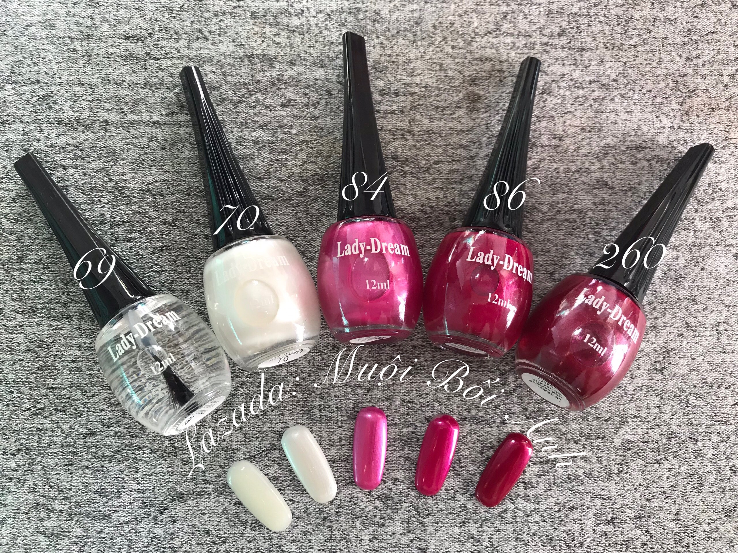 [HCM]Sơn móng tay Ladydream 12ml